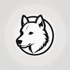 Dog Logo Design EPS format Very Cool 