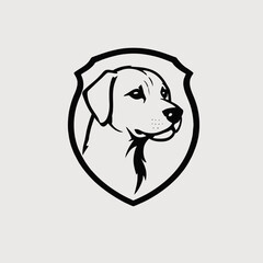 Dog Logo Design EPS format Very Cool 