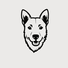 Dog Logo Design EPS format Very Cool 