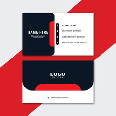 Creative modern professional business card templet for your company brand