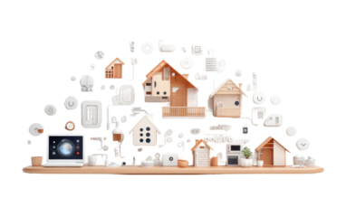 Unveiling the Power of Smart Digital Design on a White or Clear Surface PNG Transparent Background.