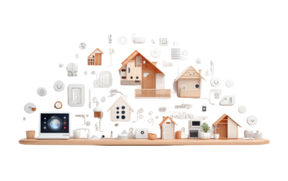 Unveiling the Power of Smart Digital Design on a White or Clear Surface PNG Transparent Background.