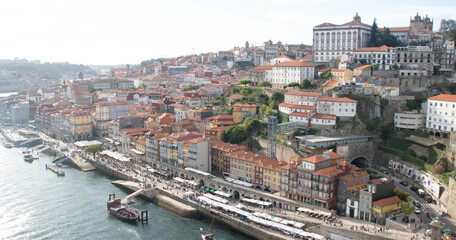 View of Porto from Dom Luis bridge