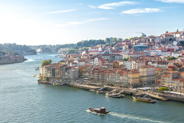 View of Porto from Dom Luis bridge