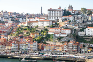 Naklejka na ściany i meble View of Porto from Dom Luis bridge