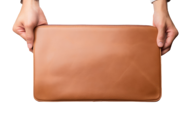 Housing Elegance Hand Holding House Key in Isolation on a White or Clear Surface PNG Transparent Background.