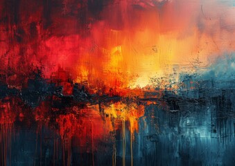 Obraz na płótnie Canvas Colorful Background, AI generated
