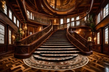 Grand staircase.