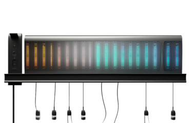 Capturing the Voice-Controlled Smart Curtain System on a White or Clear Surface PNG Transparent Background.