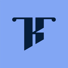 letter k logo design