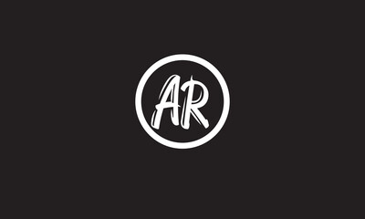 AR, RA , A , R , Abstract Letters Logo Monogram