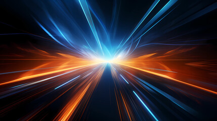 blue and white high seed, fibre optics, cable, data transfer, light speed, modern light arc,...