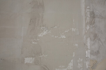 Gray putty wall, gray wall texture