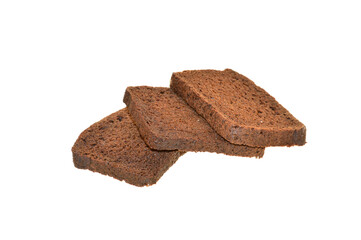 bread isolated on white background