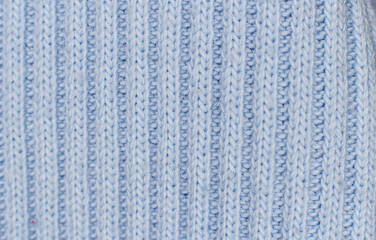 Blue wool texture