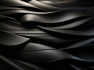 Abstract, dream, light wave, dark light, design, wallpaper, black, shadow, wallpaper. Generative AI	
