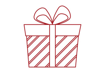 Christmas holiday festive design vector icon arts. Cute Christmas simple decoration arts for holiday month