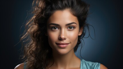 Fototapeta premium A beautiful model actress