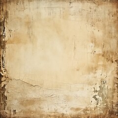 Generative AI image of vintage rustic aged shabby chic paper background