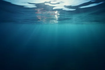 Poster Generative AI image of sea underwater  © Eitan Baron