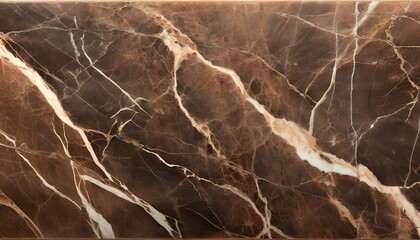 Artistry in Stone: Captivating Patterns of Dark Brown Marble