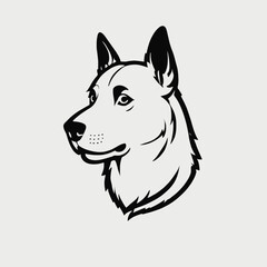 Dog Logo Design EPS format Very Cool 