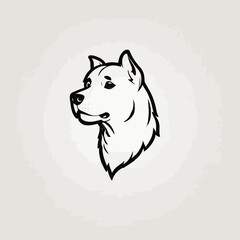 Dog Logo Design EPS format Very Cool 