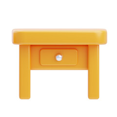 3D Model of an Antique Yellow Table. Antique Yellow Table Design for a Timeless and Classic Living.
3d illustration, 3d element, 3d rendering. 3d visualization isolated on a transparent background