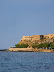 Fototapeta na wymiar Venetian Fortezza Castle, City of Rethymno, Rethymno Region, Crete, Greece