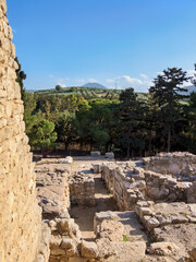 Fototapeta na wymiar Palace of Minos, Knossos, Heraklion Region, Crete, Greece