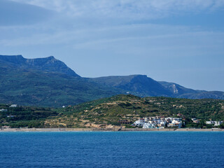 Fototapeta na wymiar Coast near Sitia, Lasithi Region, Crete, Greece