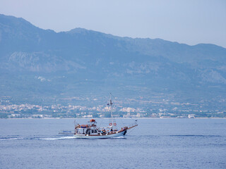 Fishing Boat near Kos Island, Dodecanese, Greece