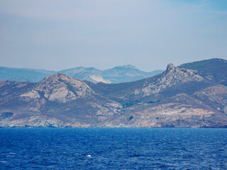 Coast of Naxos Island, Cyclades, Greece