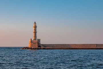 Fototapeta na wymiar lighthouse in greece