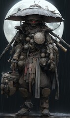 ninja cyborg monk