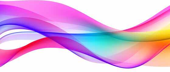 Abstract wave design with vibrant colors.