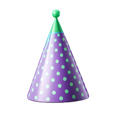 Hat isolated on white. Birthday, holiday, PNG