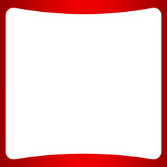 red square frame curve