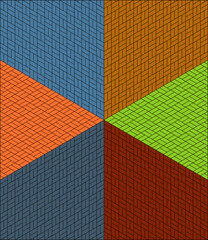 pattern of bricks