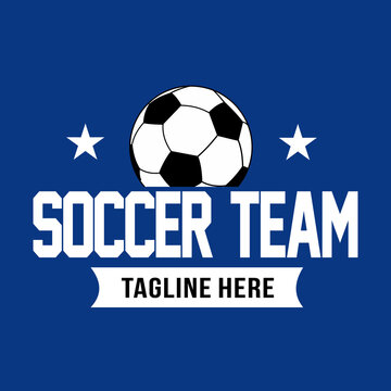 Football sports emblem Logo Template Design