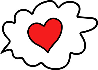 Cartoon Valentine Illustration