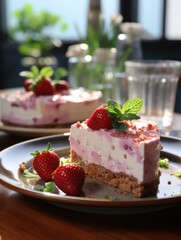 strawberry cheesecake