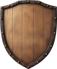 medieval wooden shield board