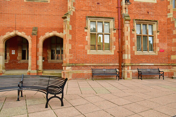 Fototapeta na wymiar Belfast; Northern Ireland - september 15 2022 : the Queen's University