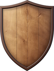 medieval wooden shield board - obrazy, fototapety, plakaty