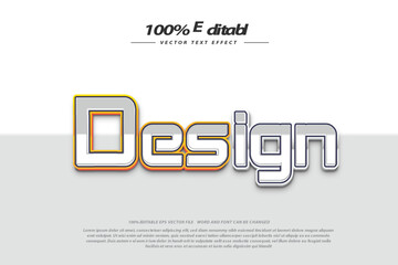 Design 3D Editable text effect high Quality