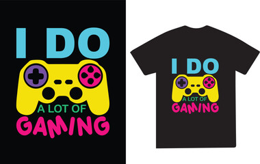 Modern and Unique Gaming T-shirt Design