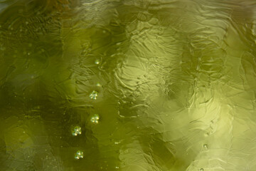 Photograph of an oil surface using a macro lens.