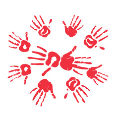 red hand day support