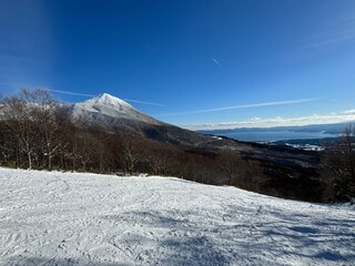 2023年の12月の福島県のネコママウンテンの旧アルツ磐梯側の南エリア
